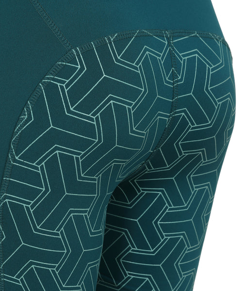 THERMO Technical Riding Tights - Teal/Green