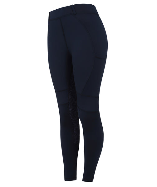 OUTLET: THERMO Technical Riding Tights - Navy/Purple 2020