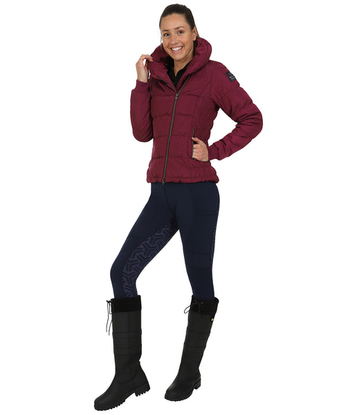 OUTLET: THERMO Technical Riding Tights - Navy/Purple 2020