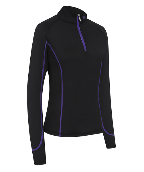 All-season base layer - Black/Purple