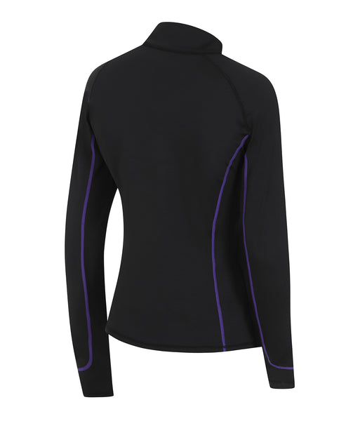 All-season base layer - Black/Purple