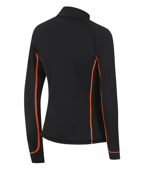All-season base layer - Black/Orange