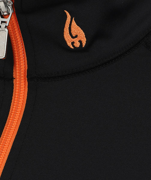 All-season base layer - Black/Orange
