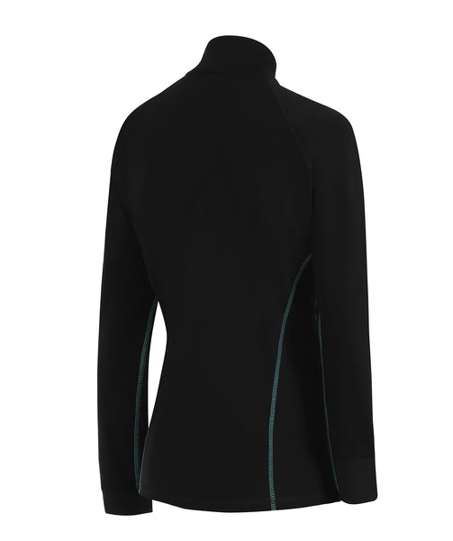 THERMO - Cool weather base layer - Black/Turquoise