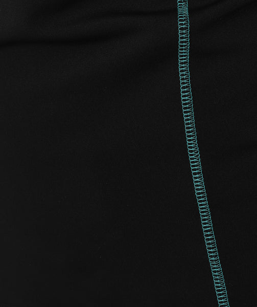 THERMO - Cool weather base layer - Black/Turquoise