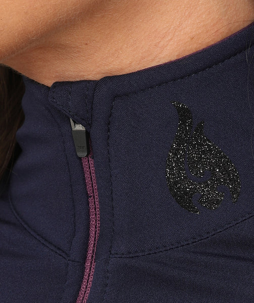 THERMO - Cool weather base layer - Navy/Purple
