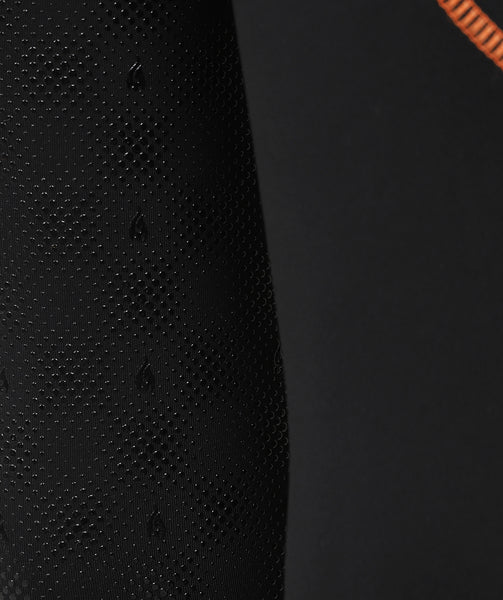 Superhackers - All Season/Silicone Knee Black/Orange
