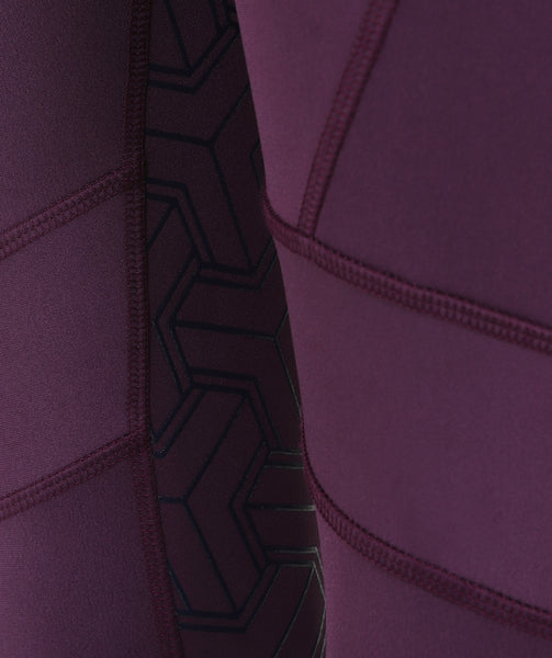 THERMO Technical Riding Tights - Purple/Navy