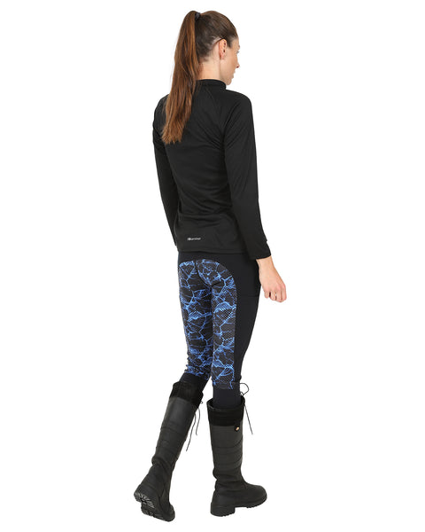 VIVID Riding Leggings - Blue Marble