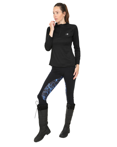 VIVID Riding Leggings - Blue Marble
