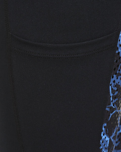 VIVID Riding Leggings - Blue Marble
