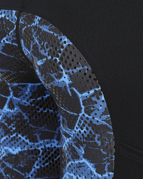 VIVID Riding Leggings - Blue Marble