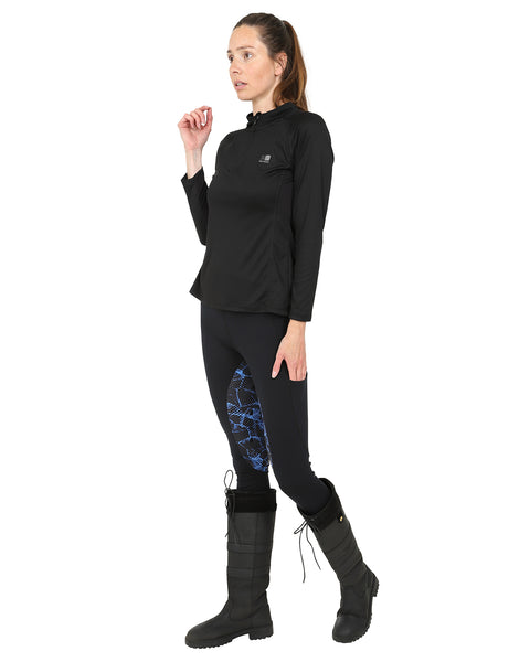 VIVID Riding Leggings - Blue Marble