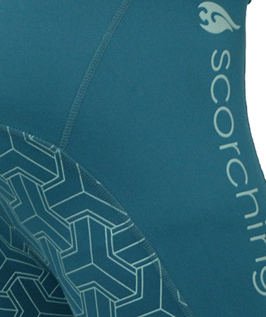 OUTLET: THERMO Technical Riding Tights - Teal/Green 2020