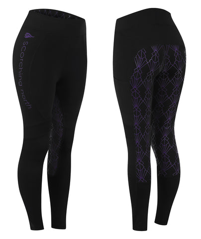 Winter Riding Tights - Scorching North