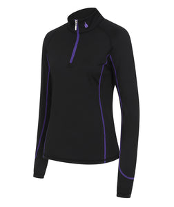 All-season base layer - Black/Purple