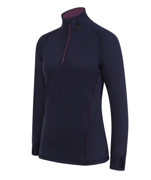 THERMO - Cool weather base layer - Navy/Purple